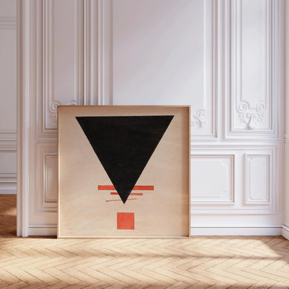 Impression d'art suprématiste d'Ilya Chashnik : Abstrait vintage moderne du milieu du siècle (Giclée)
