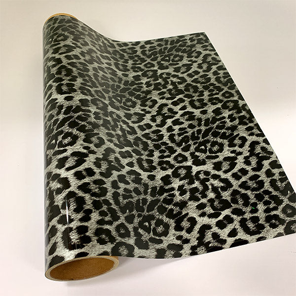 Flex thermocollant guépard argenté (Flex thermocollant)