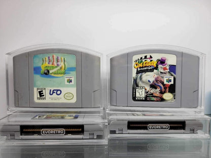 Boîtier en acrylique pour cartouche N64 Nintendo 64 (lot de 2)