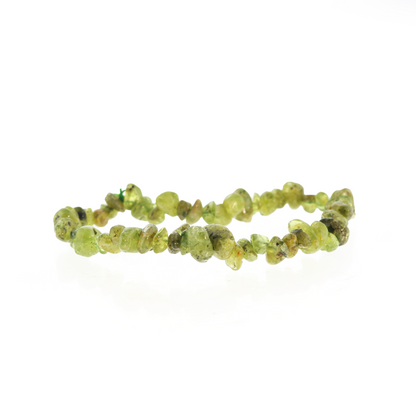 Peridot Chip Bracelet