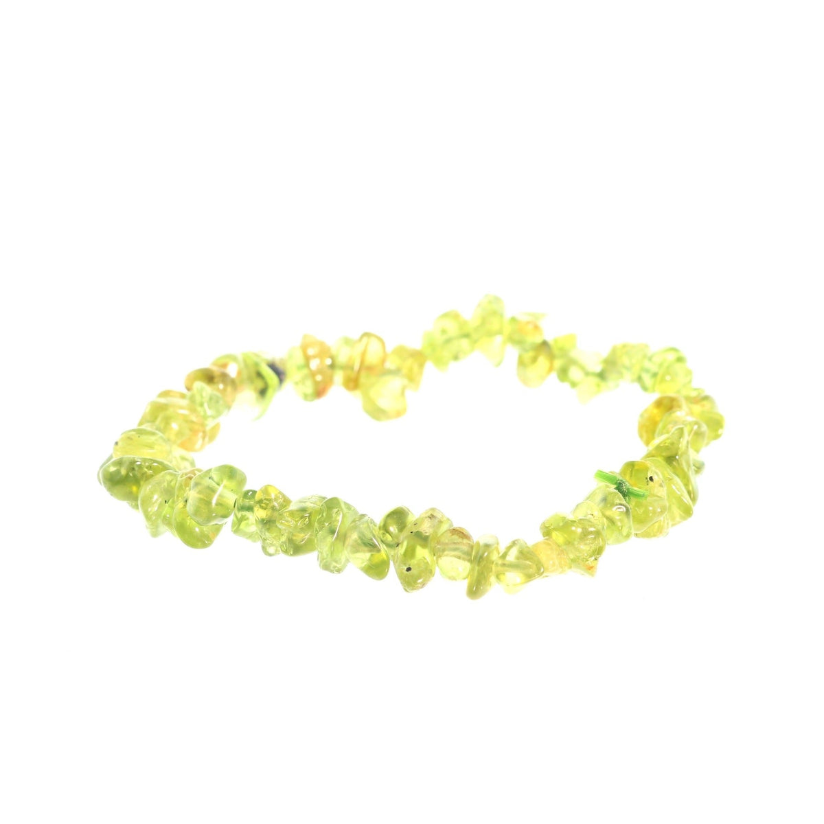 Peridot Chip Bracelet