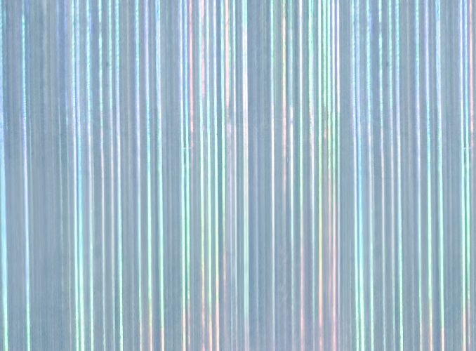 Flex thermocollant Holo Rain Argent