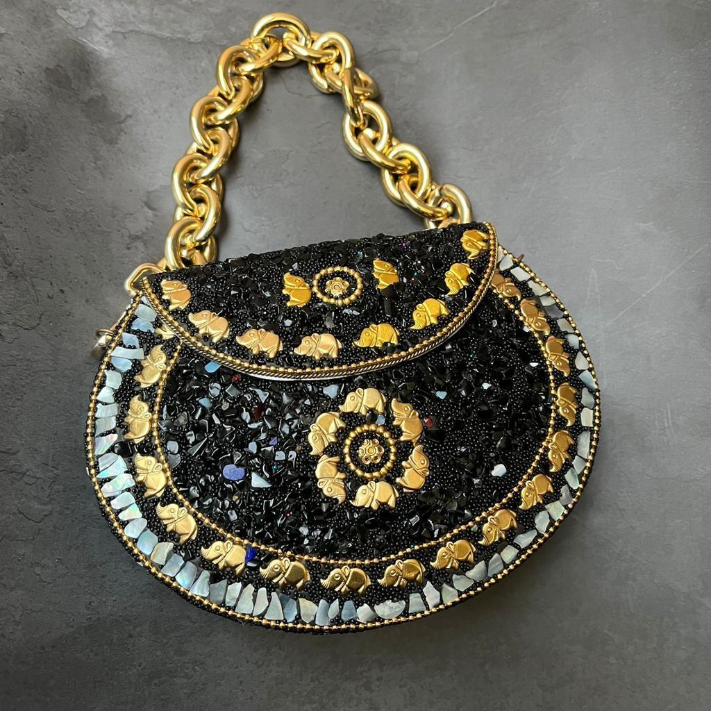 Pochette de soirée GALA noire