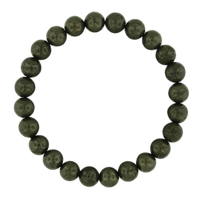 Pyrite Round Bracelet