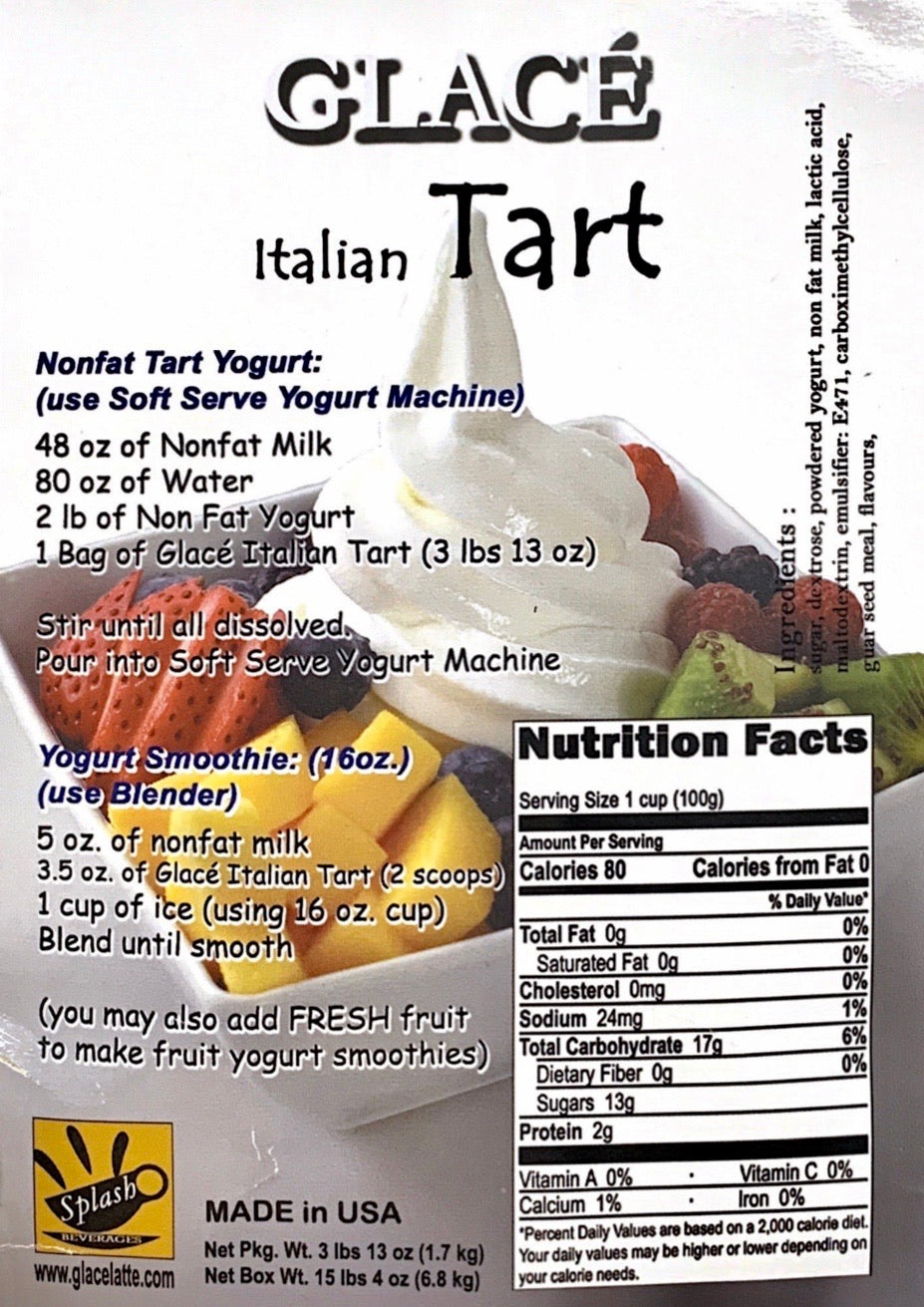 *TOP DEAL* Yogurt Bliss - Italian Style Sweet-Tart Soft Serve Frozen Yogurt Mix (aka Dream Yogurt for Sweet Tart Yogurt Lovers), 3 lbs 13 oz per bag. - Multi-Use Powdered Beverage Mix - Ships Free Within Canada on Orders Above CAD $199