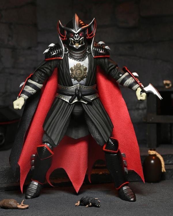 Universal Monsters x Tortues Ninja Mutantes - Figurine Articulée Ultimate Shredder en Dracula
