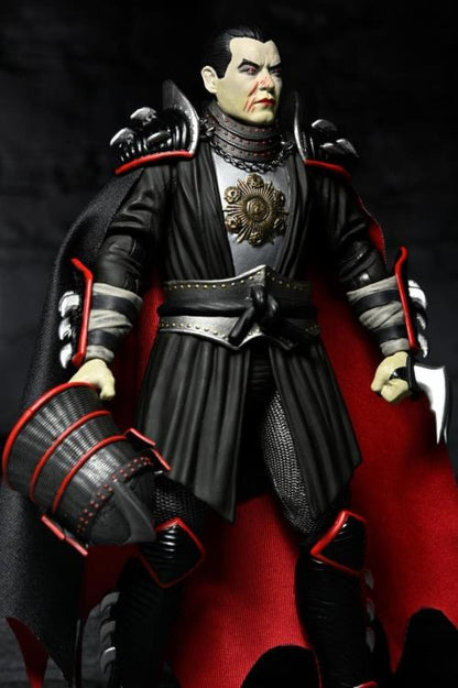 Universal Monsters x Tortues Ninja Mutantes - Figurine Articulée Ultimate Shredder en Dracula
