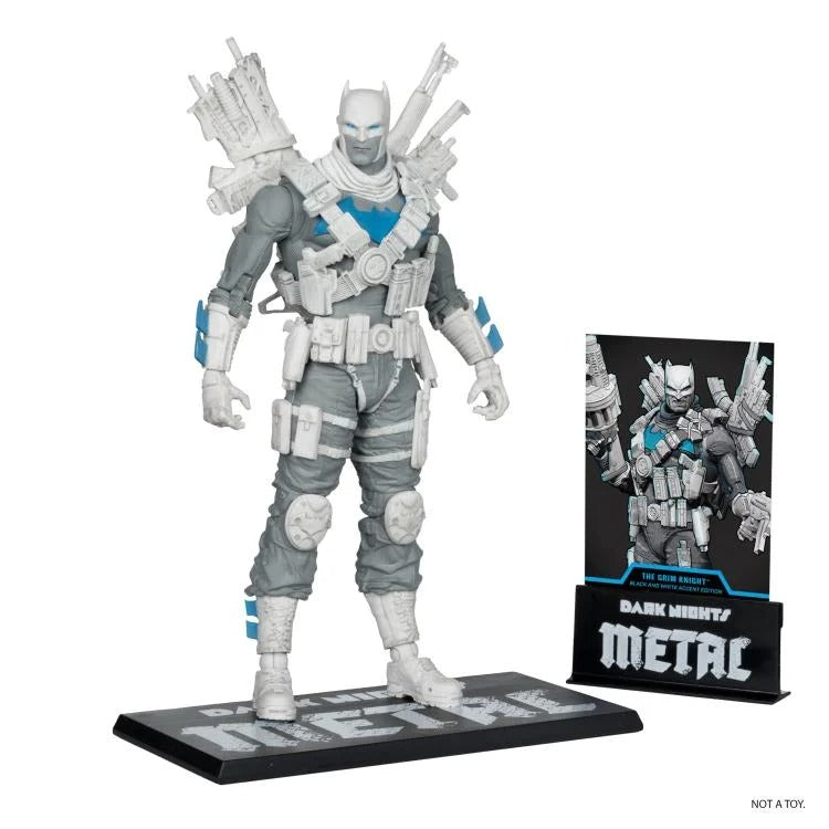 DC - Dark Nights Metal - The Grim Knight (Édition Accent Noir & Blanc) - Exclusif
