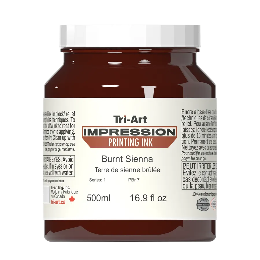 Impressions Block Printing Ink - Burnt Sienna