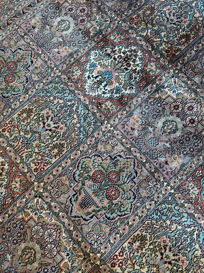 Indian Kashmir Rug | 6' 0" x 8' 11"
