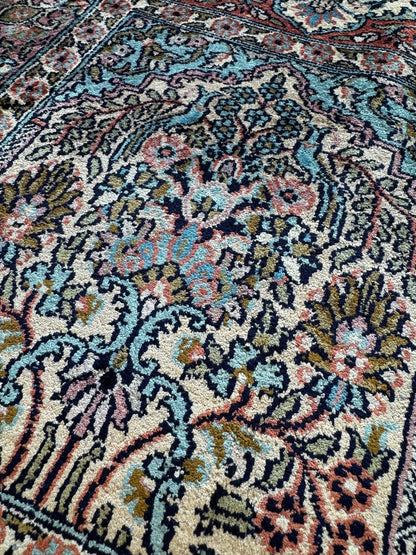 Indian Kashmir Rug | 6' 0" x 8' 11"