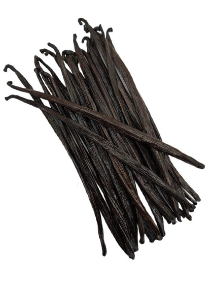 Indonesian Vanilla (Sumatra) Planifolia Gourmet Grade-A Beans<br>For Extract And Baking<BR>By Ounce