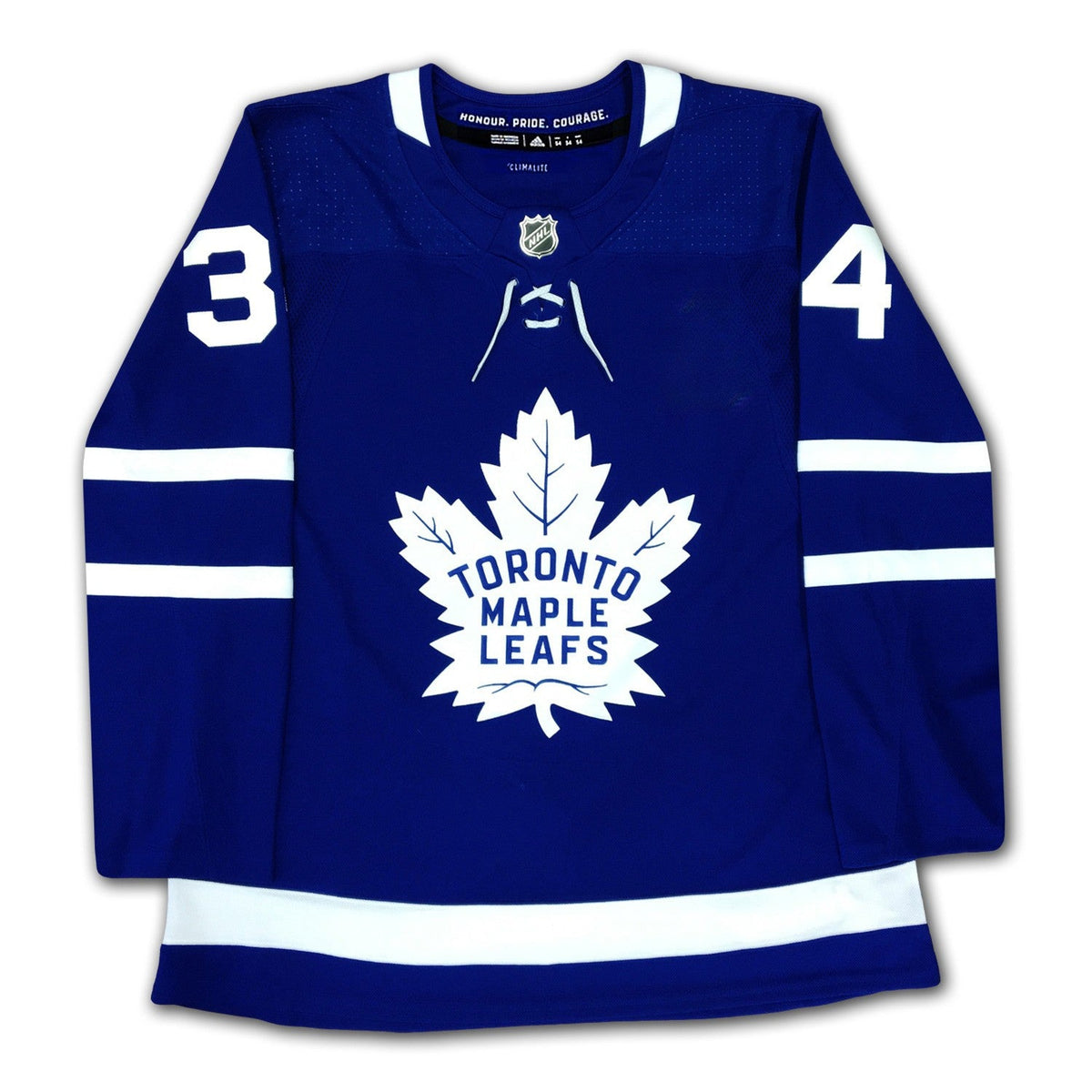 Auston Matthews Autographed Toronto Maple Leafs Blue Jersey