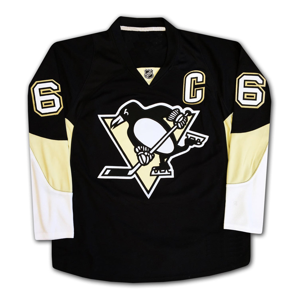 Mario Lemieux Signed Pittsburgh Penguins Black Jersey