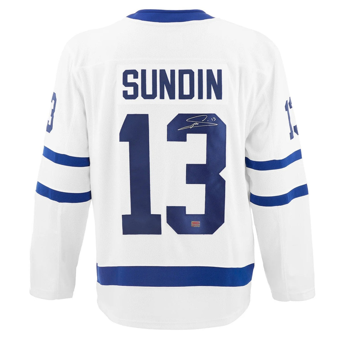 Mats Sundin Autographed Toronto Maple Leafs White Jersey