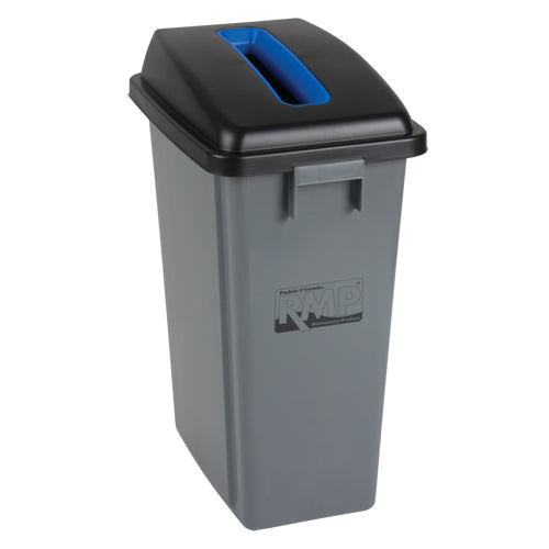 Waste Classification - Lid, Open Lid, Plastic, Fits Container Size: 17-1/4" x 12-1/2"