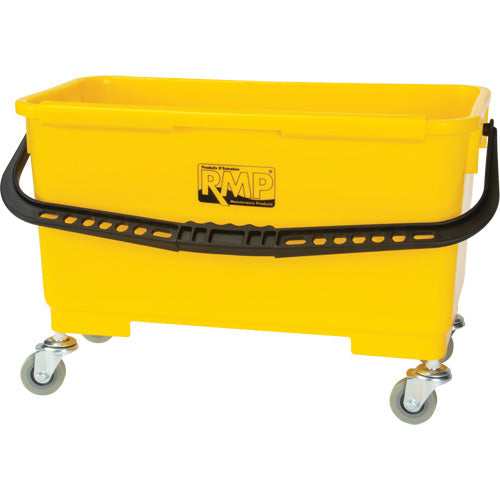 Seau de laveur de carreaux, jaune