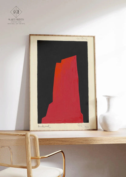 Karl Wiener - Monument | Modern Abstract Art (available handframed or unframed)