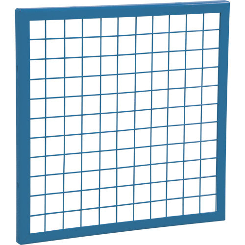 Composants de cloisons grillagées - Portes battantes, 4 pi L x 7 pi H