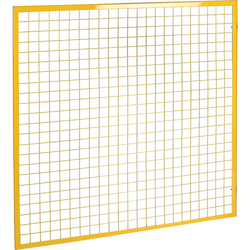 Wire Mesh Partition Components - Panels, 4' H x 8' W