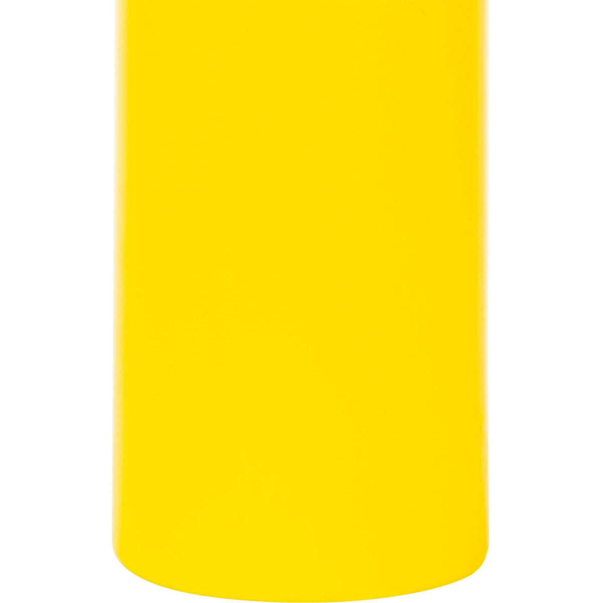 Capot de borne en polyéthylène, 4-1/2" dia. x 52" L, Rouge/Jaune
