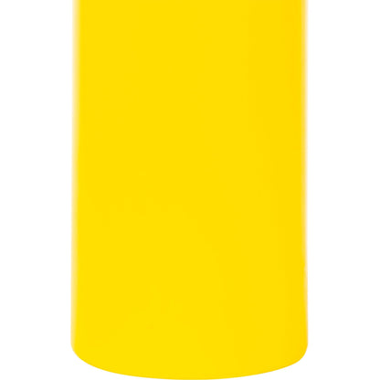 Capot de borne en polyéthylène, 4-1/2" dia. x 52" L, Rouge/Jaune