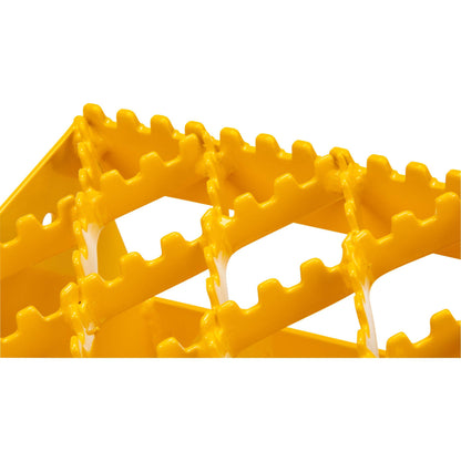 Cales à glace, acier, jaunes, 20,47 cm L x 27 cm P x 22,38 cm H