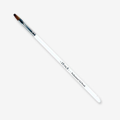 IBD Clear Handle Kolinsky Brush Flat