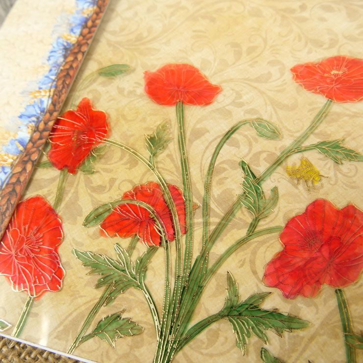 Coquelicots Parfaits Luxe Feuille d'Acétate