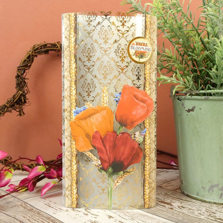 Coquelicots Parfaits Luxe Feuille d'Acétate