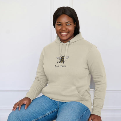 Sweat à capuche « Let it Bee » brodé