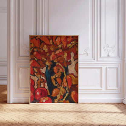 Louis Valtat Fauvist Still Life Art Print: Physallis and Apples