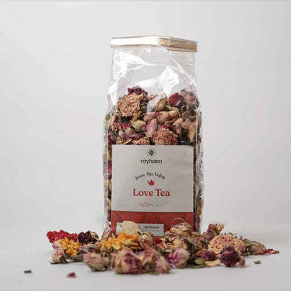 Love Tea – Infusion de pétales et boutons de roses mélangés par Rayhana