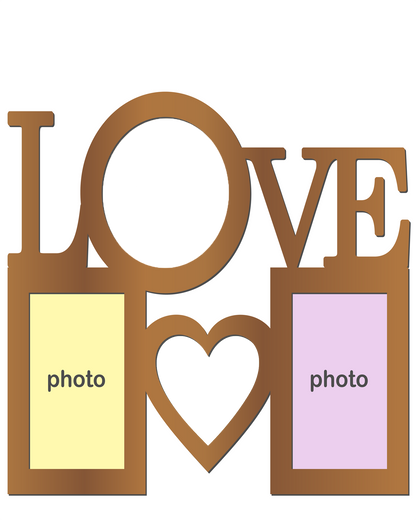 16X20 Collage Canvas Photo Love