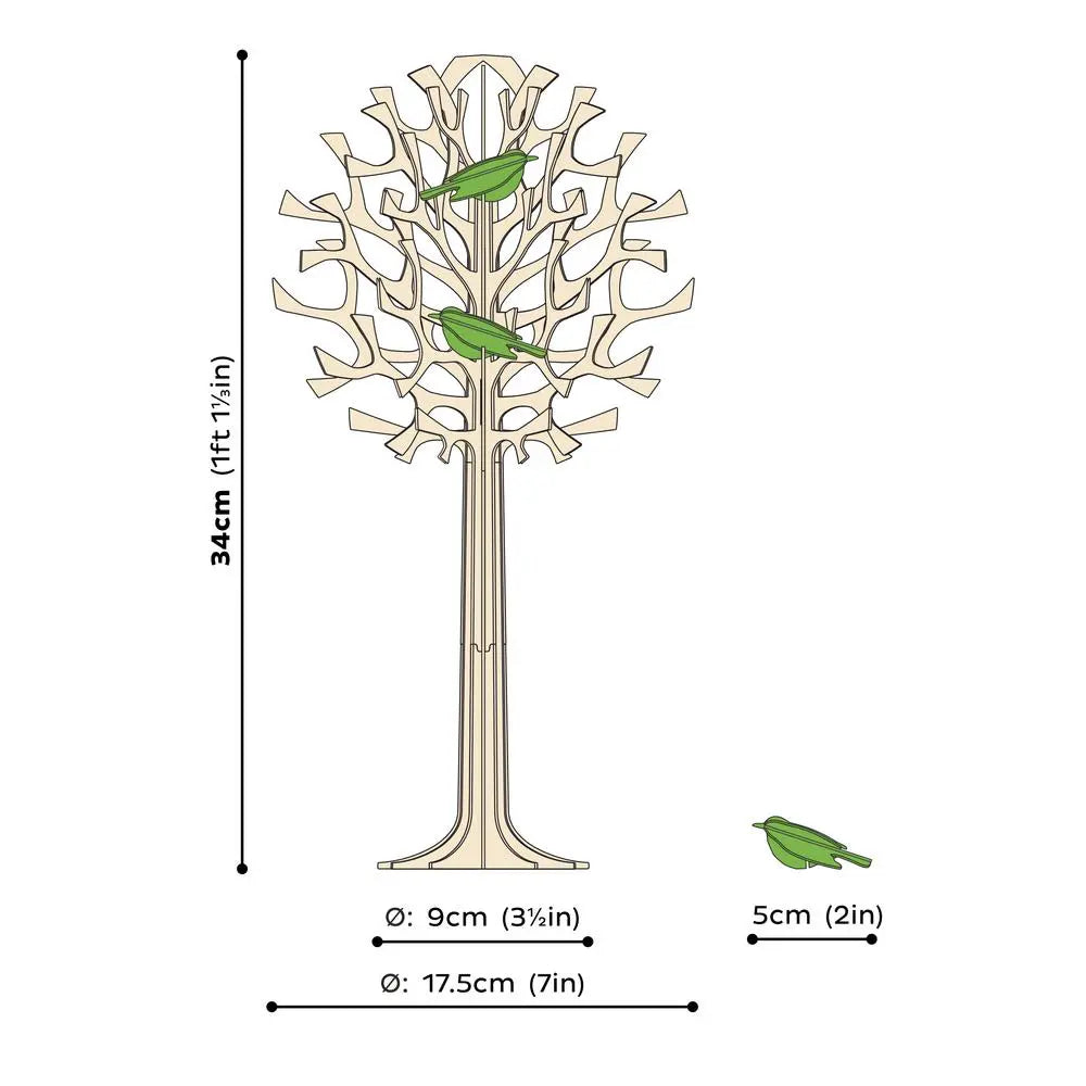 Lovi Arbre 34cm avec Mini-oiseaux