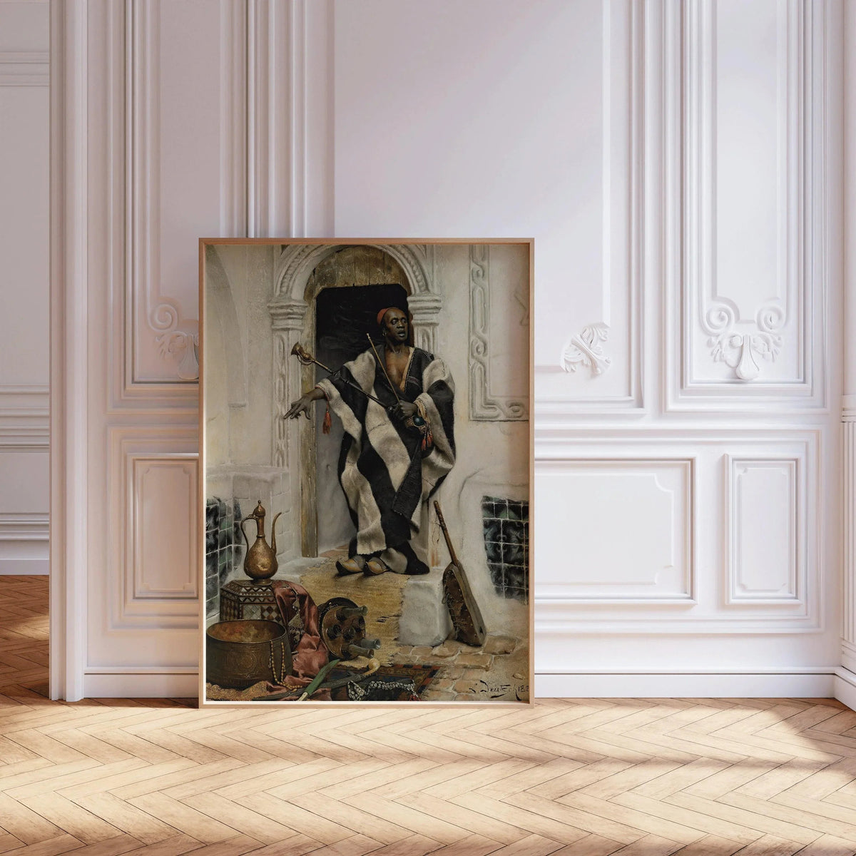 Ludwig Deutsch - The Della'l | Orientalist Art (available handframed or unframed)