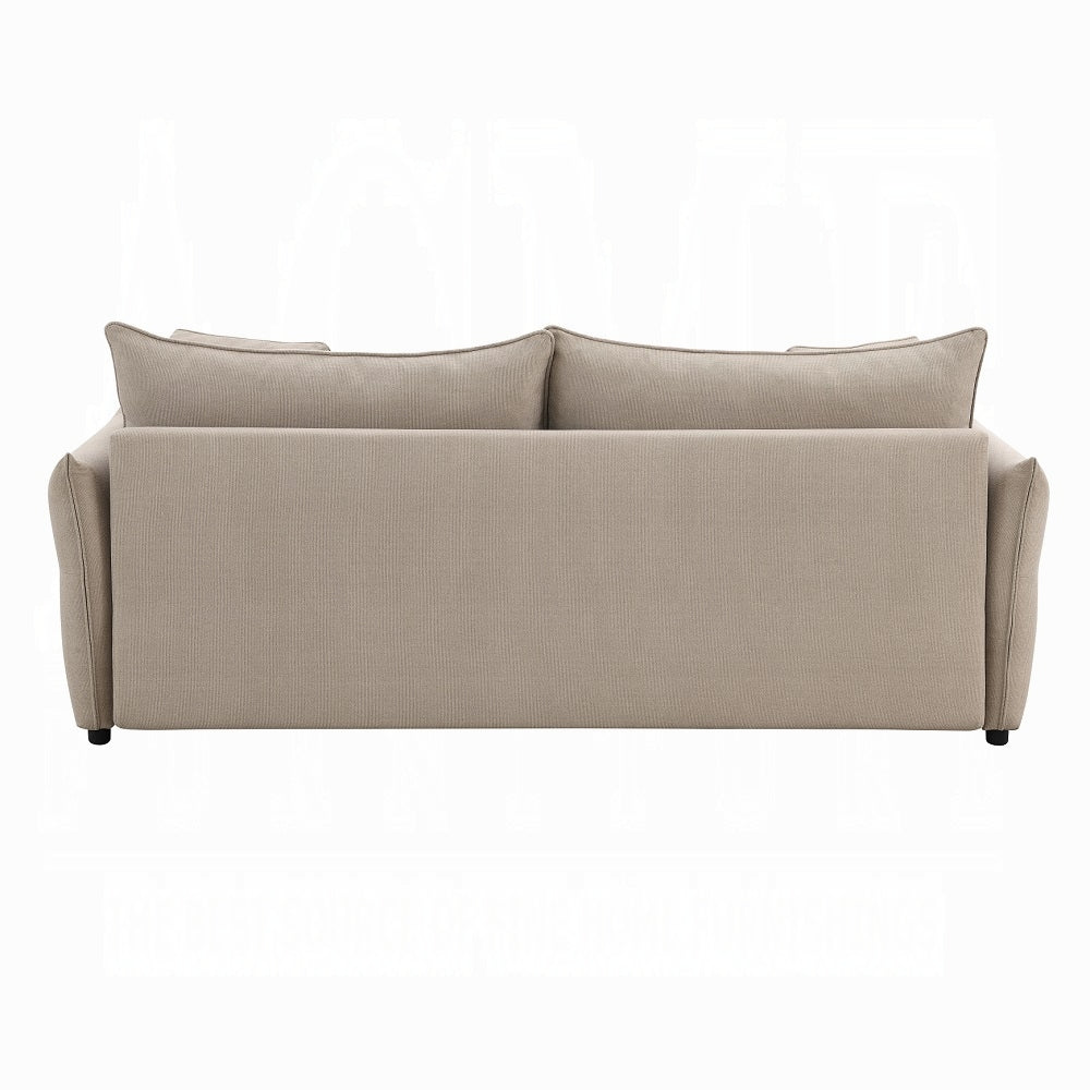 Canapé-lit convertible avec rangement Cais - Beige