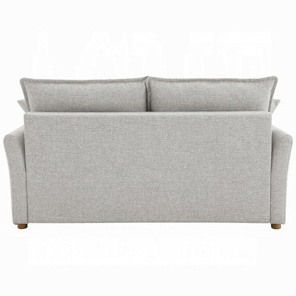 Canapé-lit avec rangement Oran (taille condo) – Gris