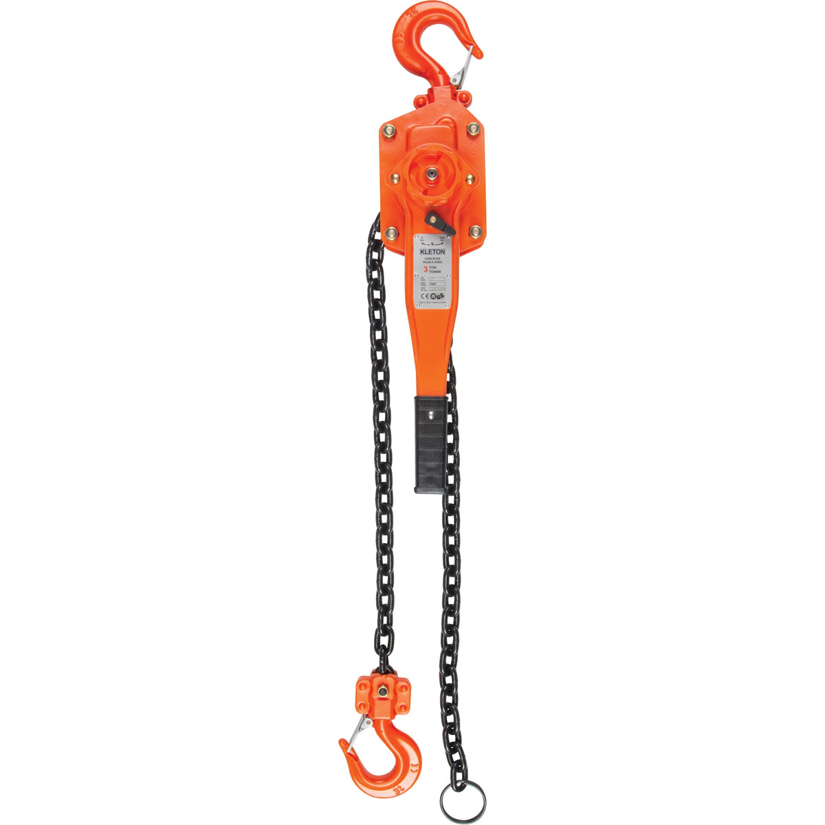 Lever Hoist, 5' Lift, 12000 lbs. (6 tons) Capacity, Alloy Steel Chain