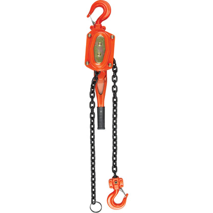 Lever Hoist, 5' Lift, 12000 lbs. (6 tons) Capacity, Alloy Steel Chain