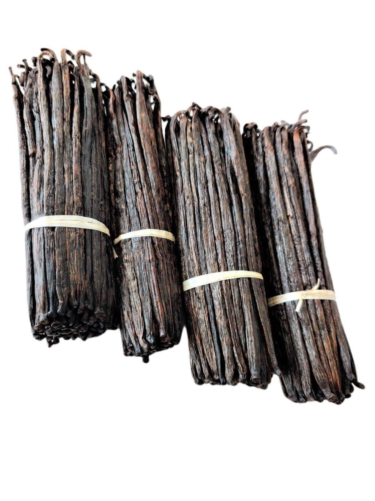 Madagascar Bourbon Extract Vanilla Beans Grade-B <br>For Extract Making<BR>By Pound