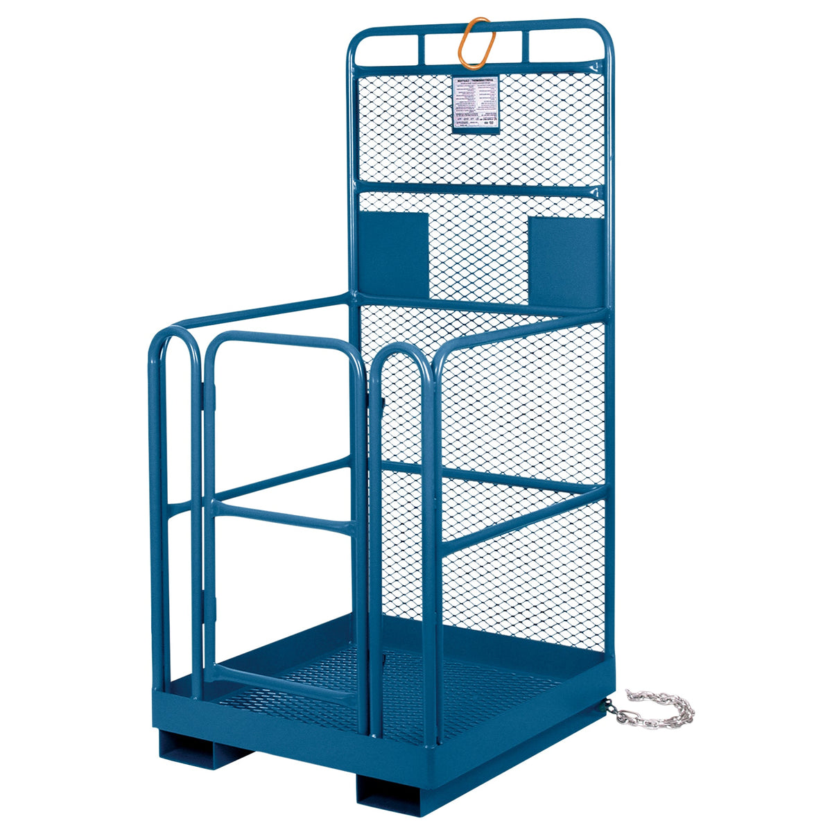 Plateforme de travail en hauteur, 122 cm L x 122 cm P x 183 cm H, Capacité de 454 kg, Acier