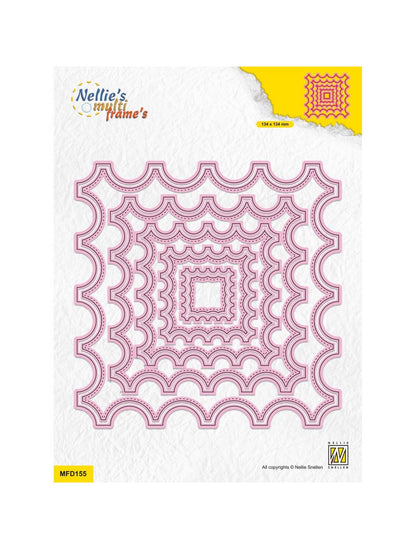 Nellie Snellen • Matrice de découpe Multi Frame Carré 5pièces