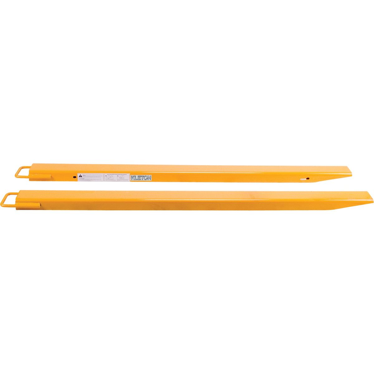 Fork Extensions, 63" L x 5" W, For Fork Width of 4"