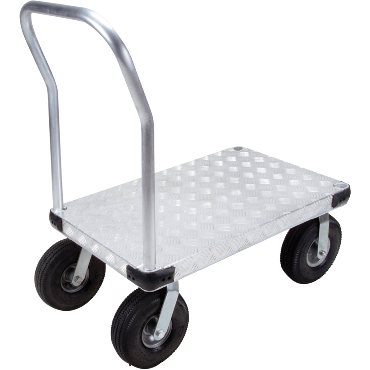 Chariot à plateforme en aluminium