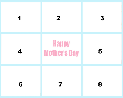 20"X16" Collage Canvas Photo Mother's Day
