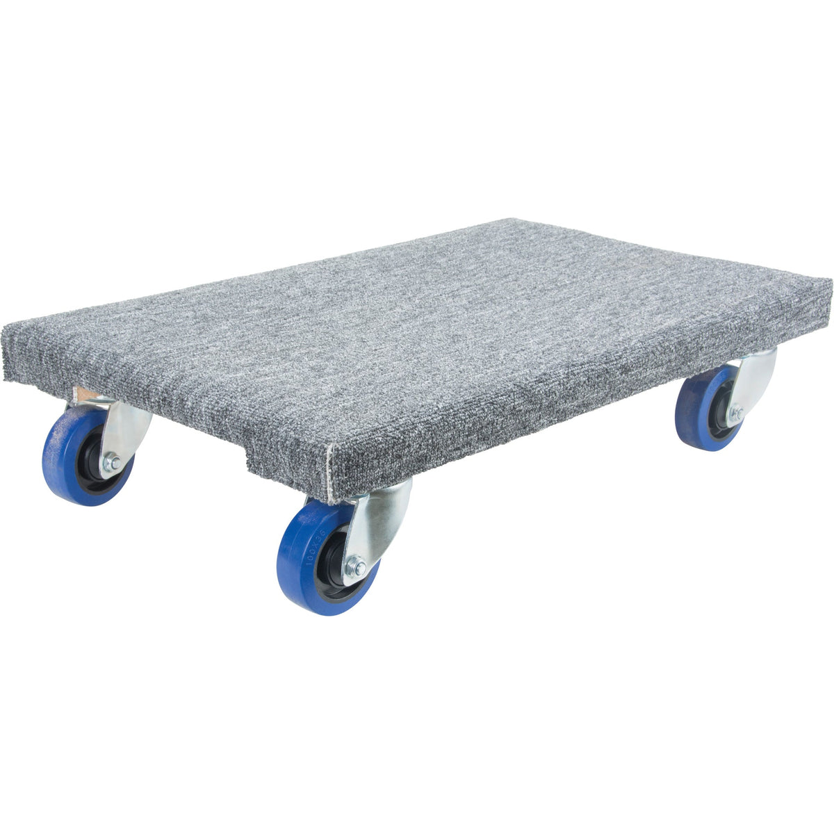 Diables robustes en bois massif, roues en caoutchouc, capacité de 635 kg, 45,7 cm (L) x 76,2 cm (P) x 17,8 cm (H)