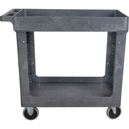 Chariot de service utilitaire, 2 niveaux, 16-1/2" x 32-1/2" x 34-1/2", capacité de 550 lb