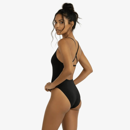 Maillot de Bain d'Entraînement Performance Dos Ouvert Onyx par Norca