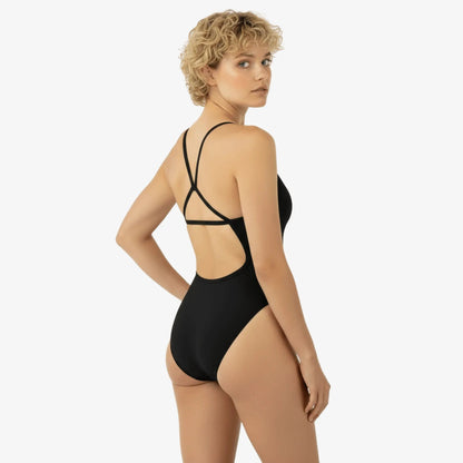Maillot de Bain d'Entraînement Performance Dos Ouvert Onyx par Norca